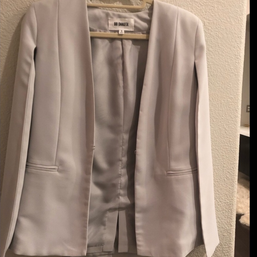 Cape style blazer